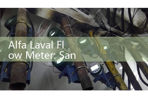Alfa Laval Flow Meter: Sanitary 3A Certified Biopharma Process Sensors