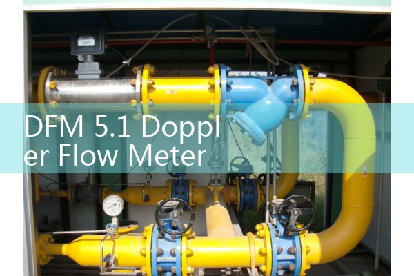 DFM 5.1 Doppler Flow Meter: Pulsar Portable Slurry Pipe Inspection Kits