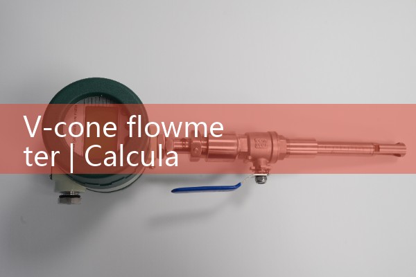V-shaped cone flowmeter
