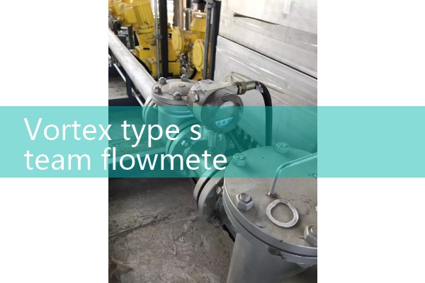 Vortex type steam flowmeter