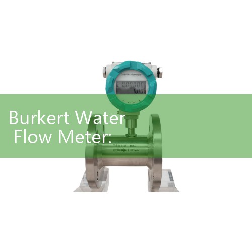 Burkert Water Flow Meter: Reliable Utility Process Monitoring